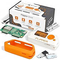 Flipper Zero ホワイト/オレンジ Flipper Zero Starter Kit Complet | Flipper Zero | Carte WiFi